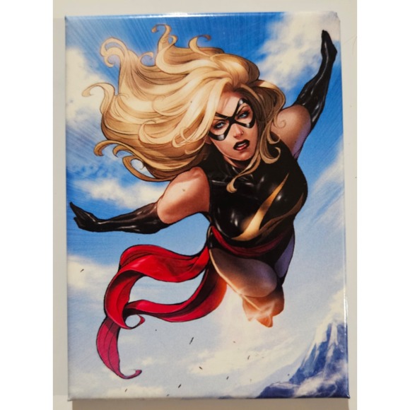 Other - Ms Marvel Comic Book Magnet Marvel Comics